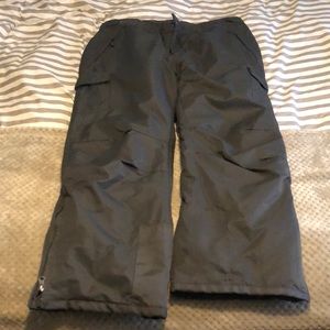 Men’s snow pants size xl gray